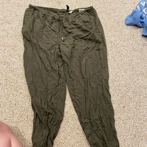 Army green pants